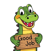 Preload happy alligator