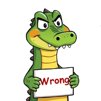 Preload sad alligator