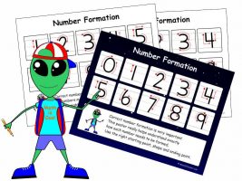 Number Formation Printables