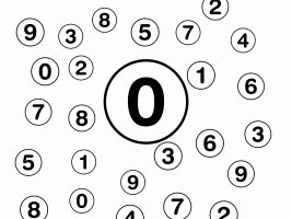 Find the Number 0 Worksheet