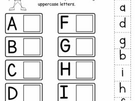 Alphabet Matching Worksheet