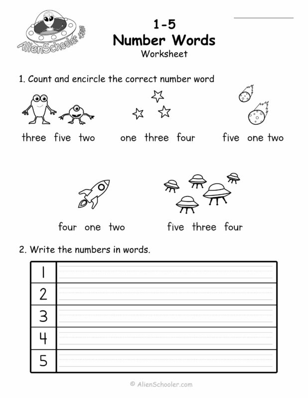 number-words-1-to-5-worksheet-printable-pdf-alien-schooler
