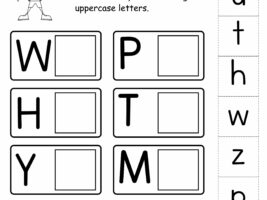 Matching Uppercase And Lowercase Letters Worksheet