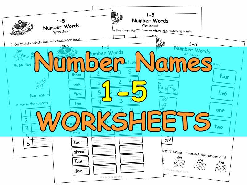 number-words-1-5-worksheets-free-printables-on-alienschooler