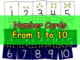 Number Cards For Kids