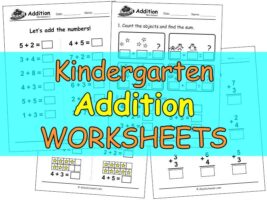 Kindergarten Addition Worksheets Free