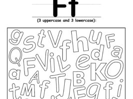 Find The Letter F Worksheet