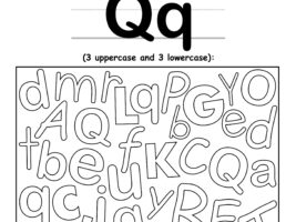 Find The Letter Q Worksheet