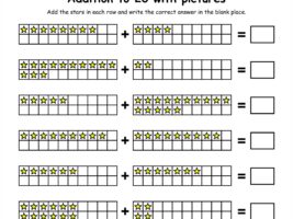 Addition To 20 With Pictures Worksheet