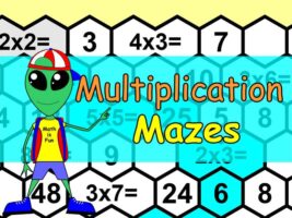 Multiplication Mazes