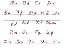 How To Write Cursive Letters