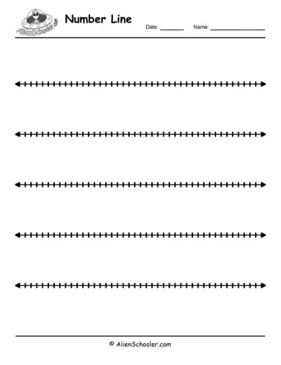 Blank number lines to 40