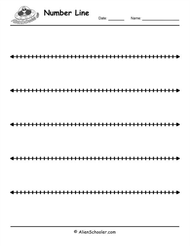 Blank number lines to 40