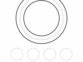 Circle for Tracing Worksheet