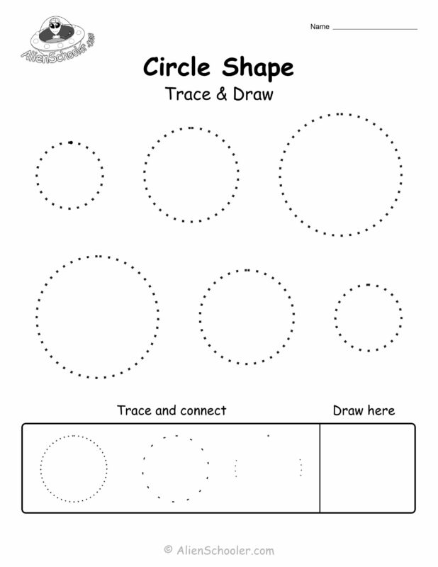 Trace Circle Shape