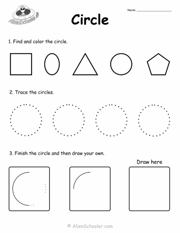 Circle Worksheet