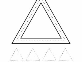 Triangle for Tracing Worksheet