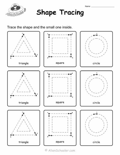 Basic Geometric Shapes Worksheet