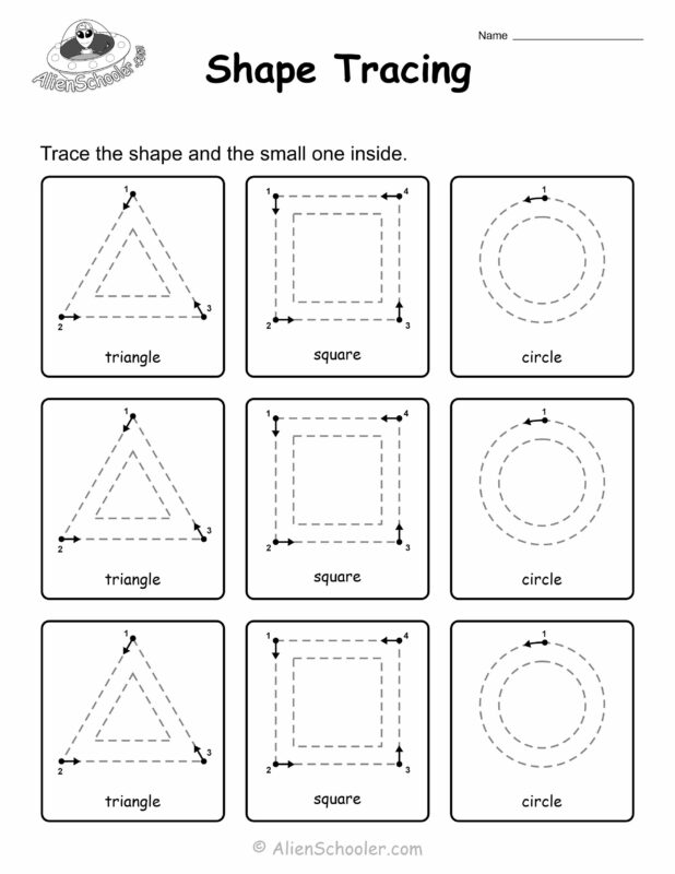 Basic Geometric Shapes Worksheet