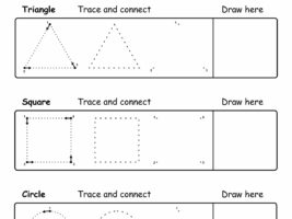 Trace and Draw Basic Shapes