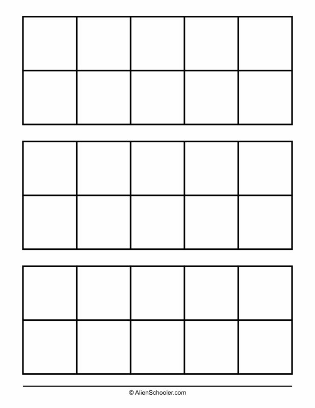 Blank Ten-Frame