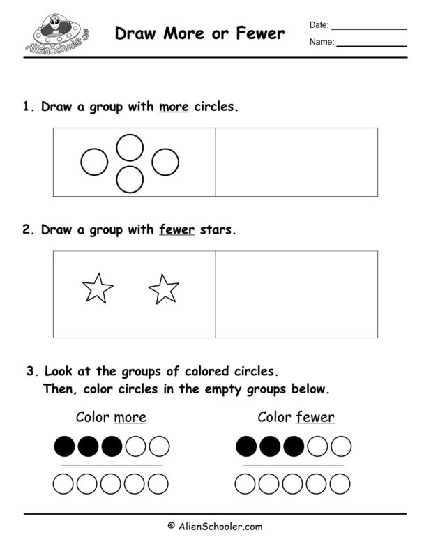 Draw More or Fewer