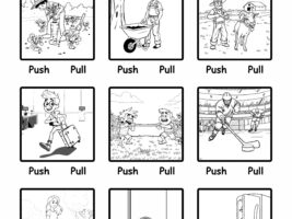 Free Printable Push or Pull Worksheet