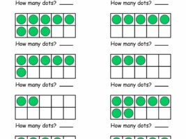 Ten-Frames Count & Write – Worksheet 2