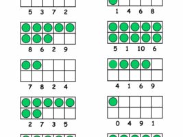 Ten Frame with Dots – Multiple Choice Worksheet