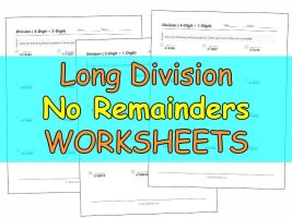 Long Division – No Remainders